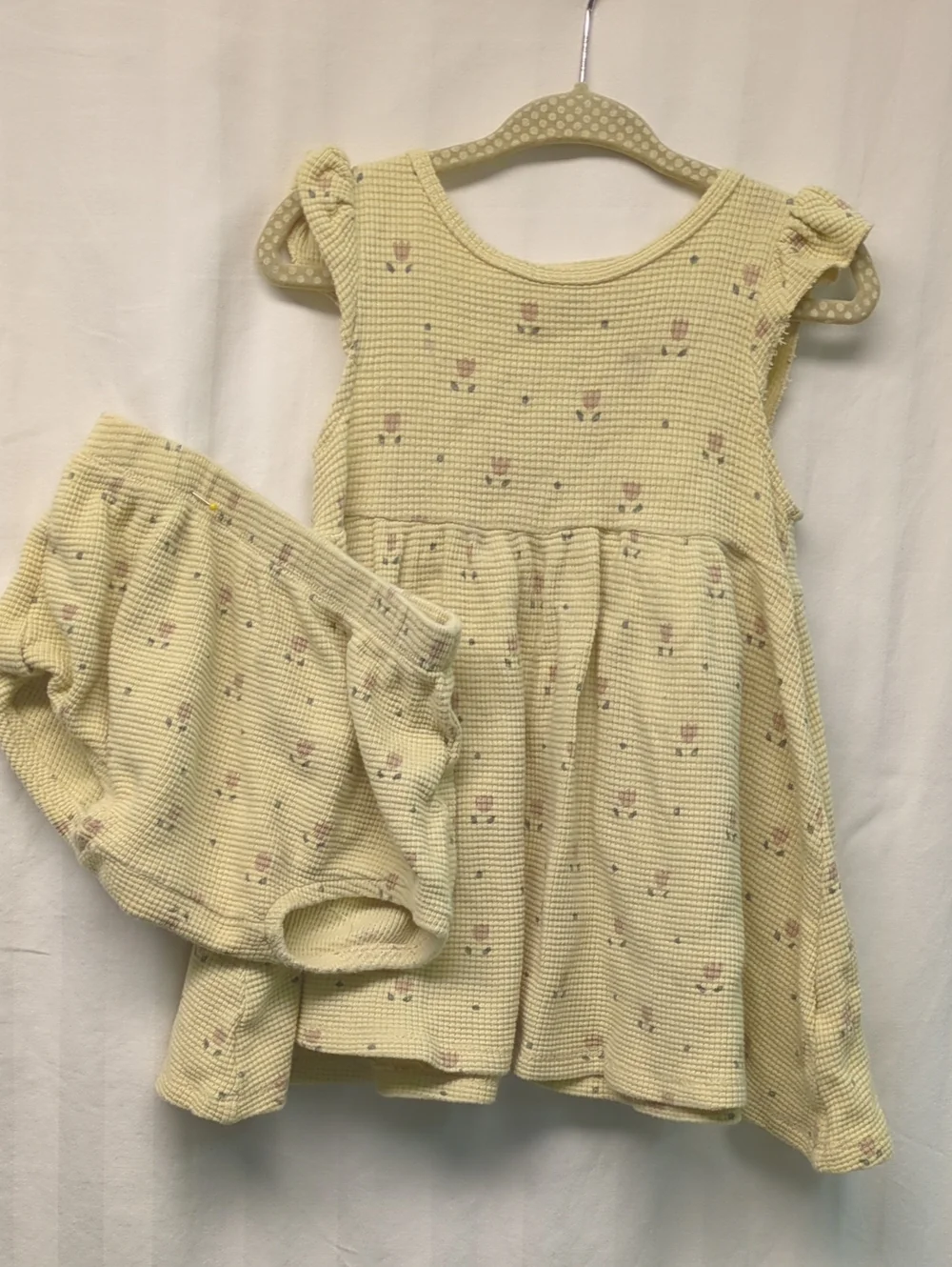 Quincy Mae Tulip Waffle Dress 18-24 months